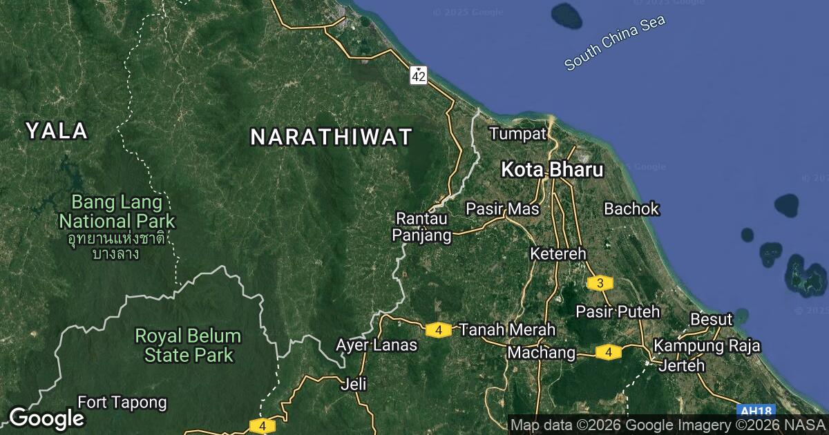 1.0.255.103 Su-ngai Kolok, Narathiwat, 🇹🇭 Thailand