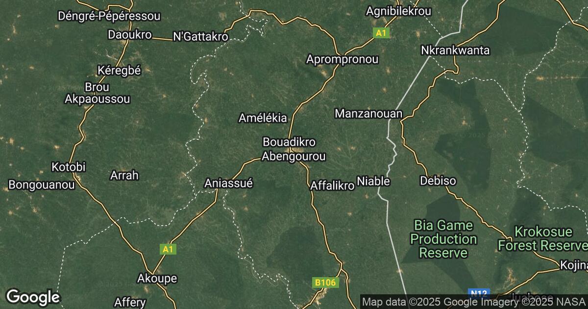 105.235.13.1 Abengourou, Comoé District, 🇨🇮 Ivory Coast
