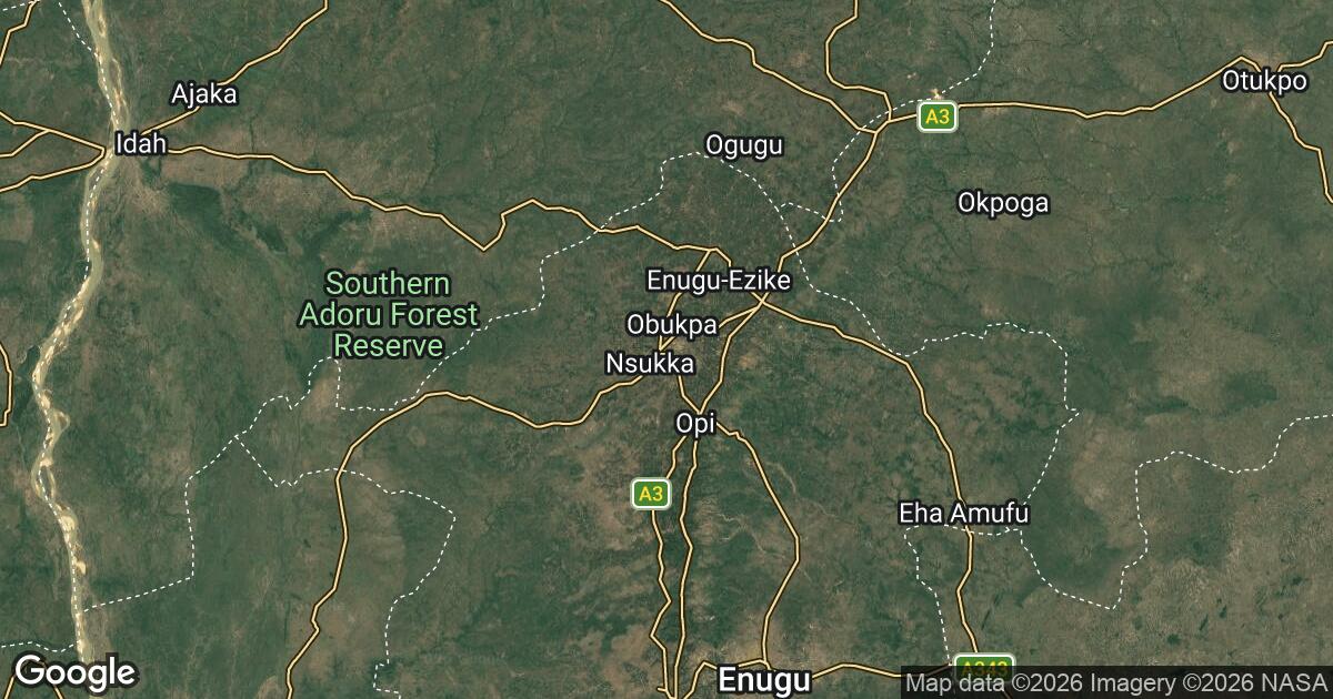 154.68.192.0 Nsukka, Enugu State, 🇳🇬 Nigeria