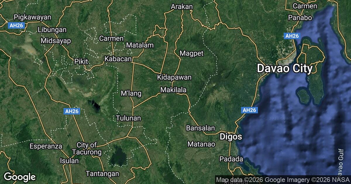 180.194.128.0 Makilala, Soccsksargen, 🇵🇭 Philippines