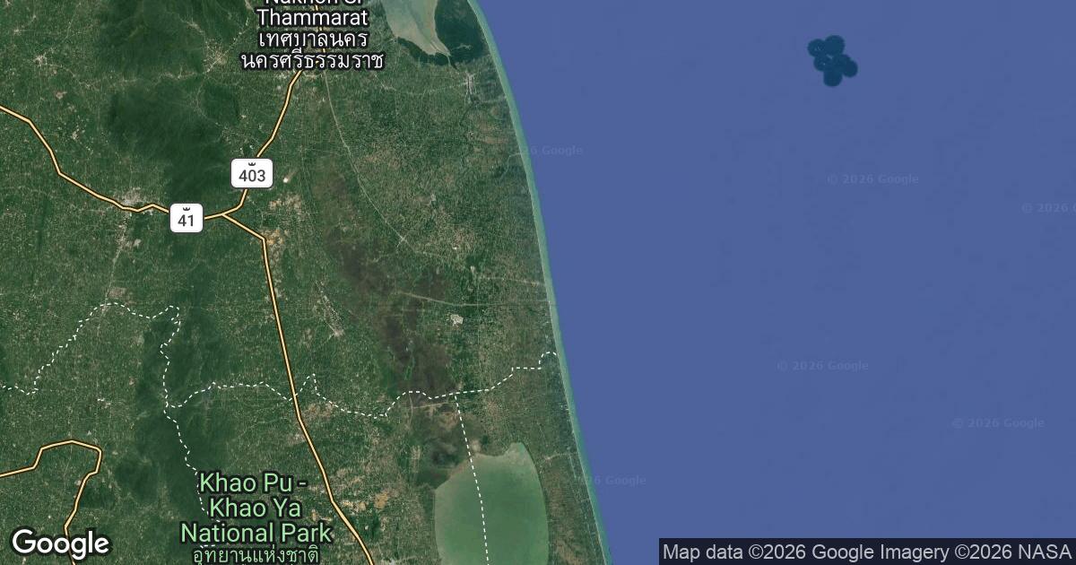 125.26.20.0 Hua Sai, Nakhon Si Thammarat, 🇹🇭 Thailand