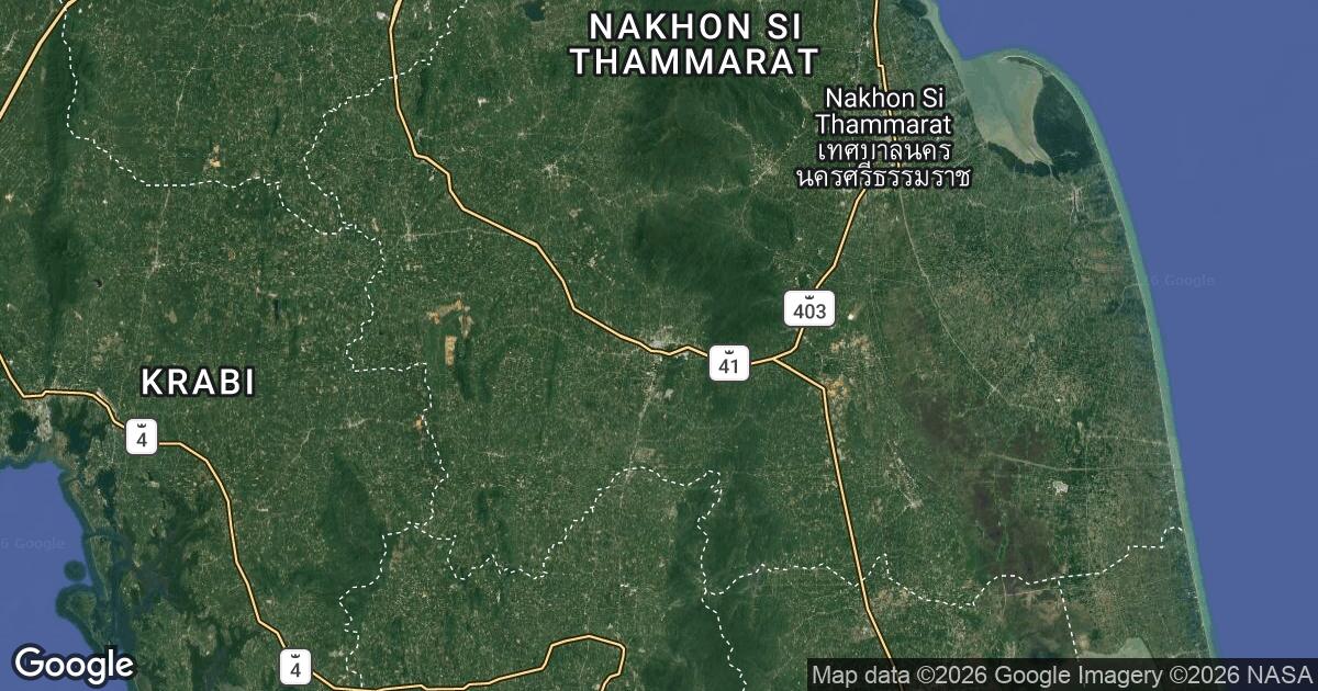 118.173.60.0 Thung Song, Nakhon Si Thammarat, 🇹🇭 Thailand